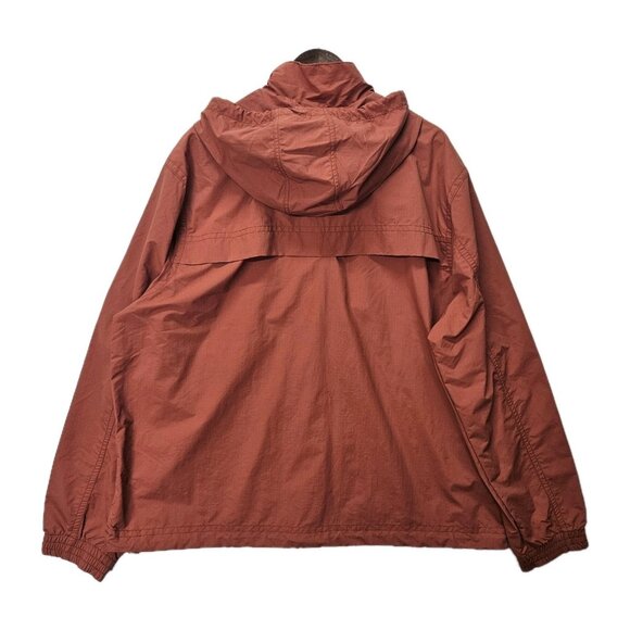 Goodfellow & Co Water Wind Resistant Full Zip Hooded Jacket Orange Mens Size XXL - Picture 10 of 10